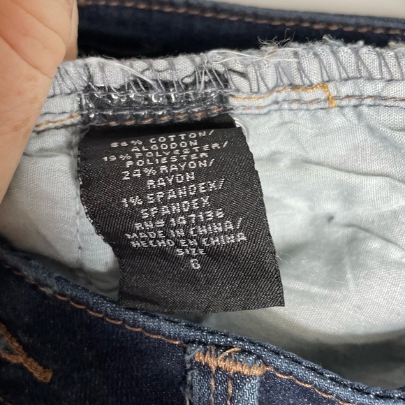 1877 distressed cropped denim jeans size 6 - Picture 8 of 9